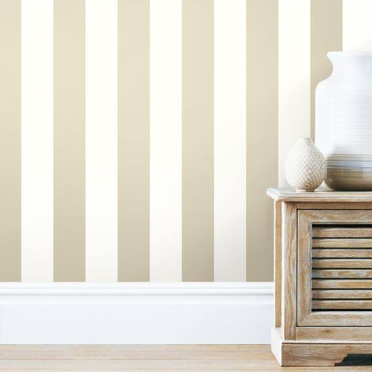 RoomMates Awning Stripe Peel & Stick Wallpaper